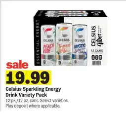 Meijer Celsius Sparkling Energy Drink Variety Pack offer