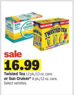 Meijer Twisted Tea or Sun Cruiser offer