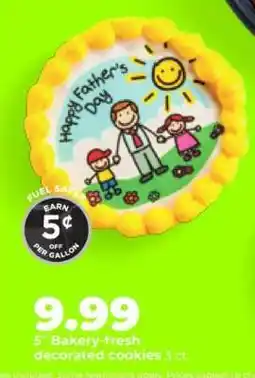 Hy-Vee Bakery fresh decorated cookies offer