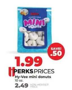 Hy-Vee Hy-Vee mini donuts offer