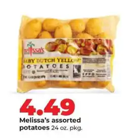Hy-Vee Melissa's assorted potatoes offer