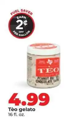 Hy-Vee Teo gelato offer