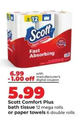 Hy-Vee Scott Comfort Plus offer