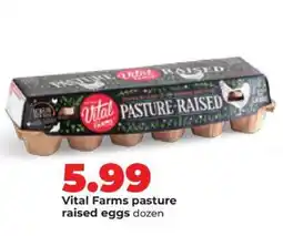 Hy-Vee Vital Farms Pasture Raised Eggs offer