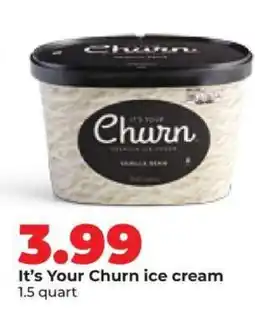Hy-Vee It's Your Churn ice cream offer