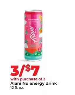 Hy-Vee Alani Nu Energy Drink offer