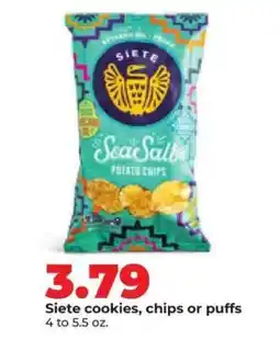 Hy-Vee Siete Sea Salt Potato Chips offer