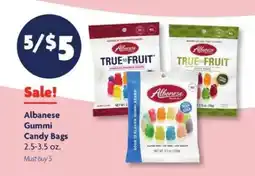 Family Dollar Albanese Gummi Candy Bags offer