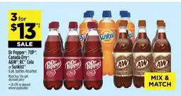 Dollar General Dr Pepper, 7UP, Canada Dry, A&W, RC Cola or Sunkist offer