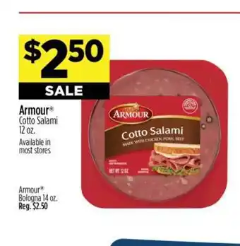 Dollar General Armour Cotto Salami offer