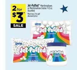 Dollar General Jet-Puffed marshmallows or marshmallow creme offer
