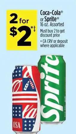 Dollar General Coca-Cola or Sprite offer