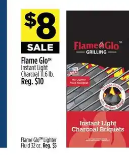 Dollar General Flame Glo Instant Light Charcoal offer