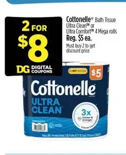 Dollar General Cottonelle Bath Tissue offer