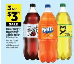Dollar General Fanta, Barq's, Minute Maid or Mello Yello offer