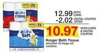 Mariano's Kroger Bath Tissue offer