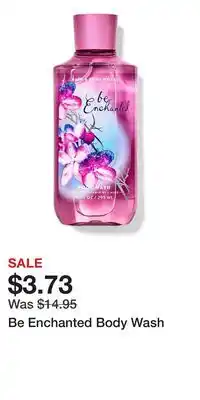 Bath & Body Works Be Enchanted Body Wash offer