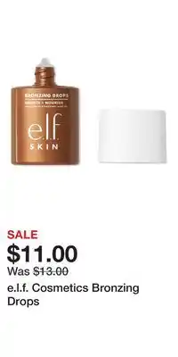 Ulta Beauty e.l.f. Cosmetics Bronzing Drops offer