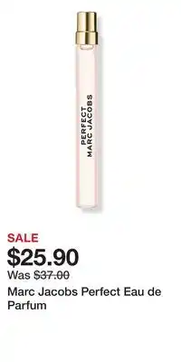 Ulta Beauty Marc Jacobs Perfect Eau de Parfum offer