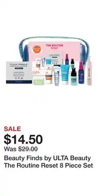 Ulta Beauty Beauty Finds by ULTA Beauty The Routine Reset 8 Piece Set offer