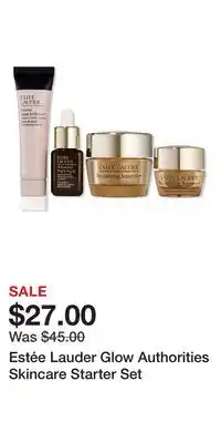 Ulta Beauty Estée Lauder Glow Authorities Skincare Starter Set offer