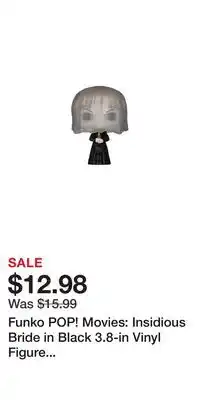 Game Stop Funko POP! Movies: Insidious Bride in Black 3.8-in Vinyl Figure GameStop Exclusive offer