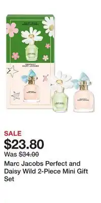 Ulta Beauty Marc Jacobs Perfect and Daisy Wild 2-Piece Mini Gift Set offer