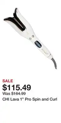 Ulta Beauty CHI Lava 1 Pro Spin and Curl offer
