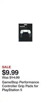Game Stop GameStop Performance Controller Grip Pads for PlayStation 5 offer