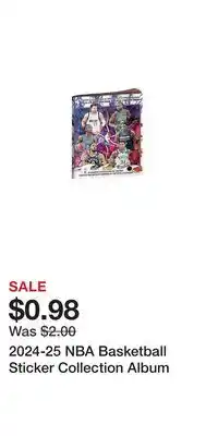 Game Stop 2024-25 NBA Basketball Sticker Collection Album offer