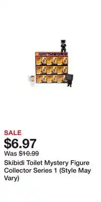 Game Stop Skibidi Toilet Mystery Figure Collector Series 1 (Style May Vary) offer