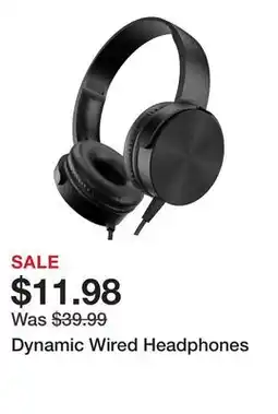 Belk Dynamic Wired Headphones offer