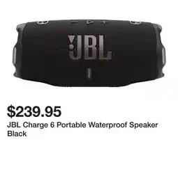 Belk JBL Charge 6 Portable Waterproof Speaker Black offer