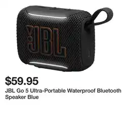 Belk JBL Go 5 Ultra-Portable Waterproof Bluetooth Speaker Blue offer