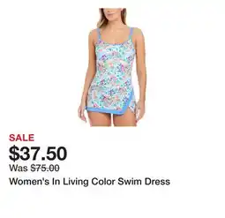 Belk Women's In Living Color Swim Dress offer