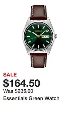 Belk Essentials Green Watch offer