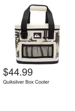 Costco Quiksilver Box Cooler offer