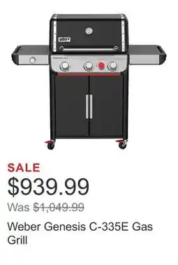 Costco Weber Genesis C-335E Gas Grill offer