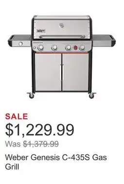 Costco Weber Genesis C-435S Gas Grill offer