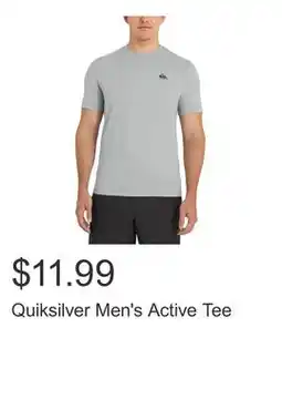 Costco Quiksilver Men's Active Tee offer