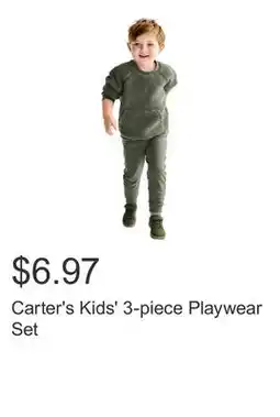 Costco Carter's Kids' 3-piece Playwear Set offer