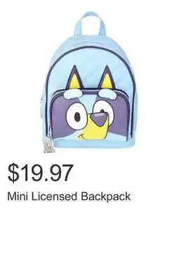 Costco Mini Licensed Backpack offer