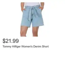 Costco Tommy Hilfiger Women's Denim Short offer