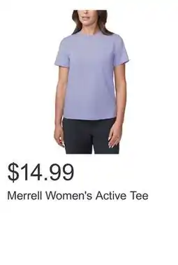 Costco Merrell Women's Active Tee offer