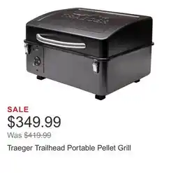 Costco Traeger Trailhead Portable Pellet Grill offer