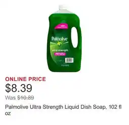 Costco Palmolive Ultra Strength Liquid Dish Soap, 102 fl oz offer