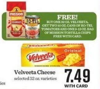 Mariano's Velveeta Cheese offer