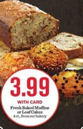 Mariano's Fresh Baked Muffins Or Loaf Cakes offer