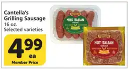 Vons Cantella's Grilling Sausage offer