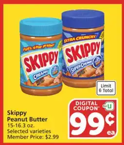 Vons Skippy Peanut Butter offer